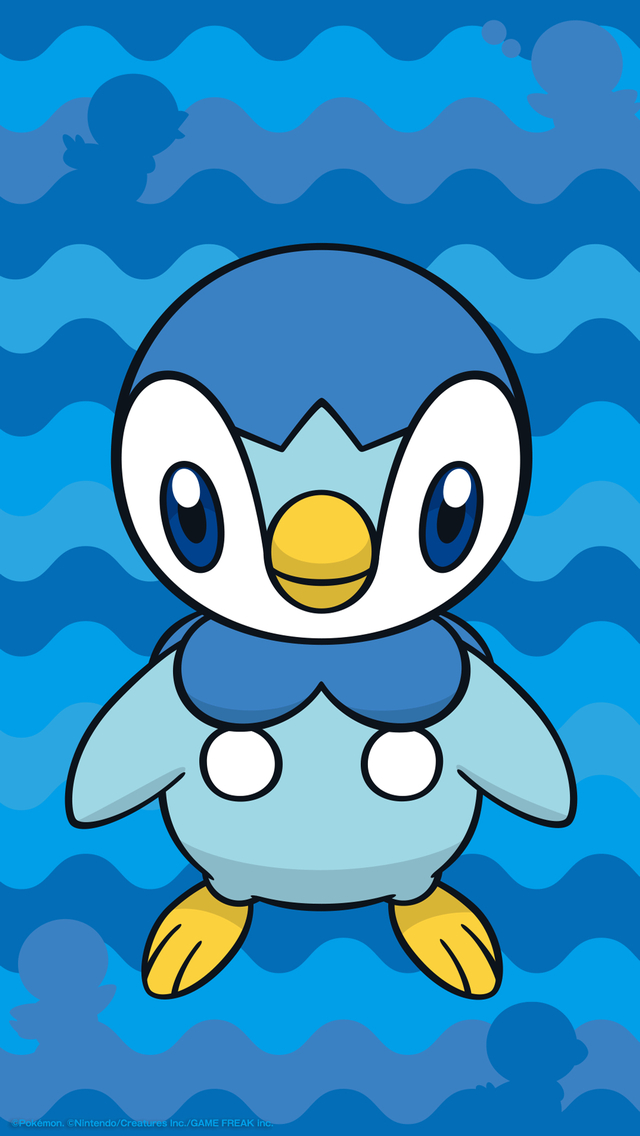 my.nintendo.com/Wallpaper - Pokémon - Piplup/Piplup_(640x1136).jpg